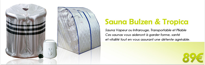 Sauna Vapeur Bulzen Transportable