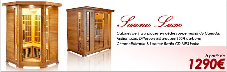 Cabine Infrarouge Luxe