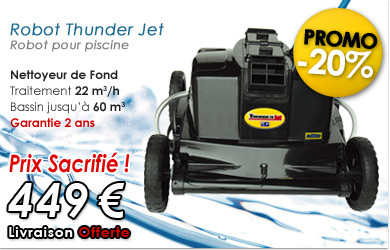 Robot Piscine Thunder Jet