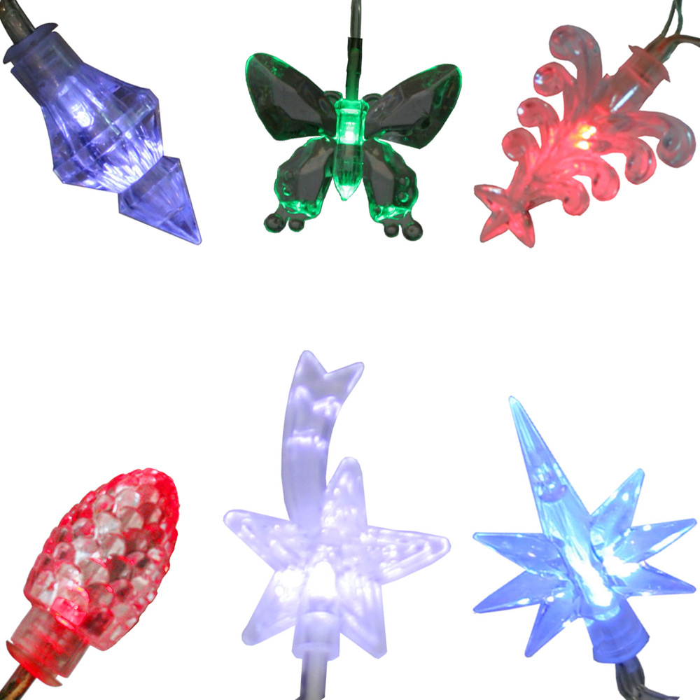 Pack de 6 Guirlandes Lumineuses à énergie solaire