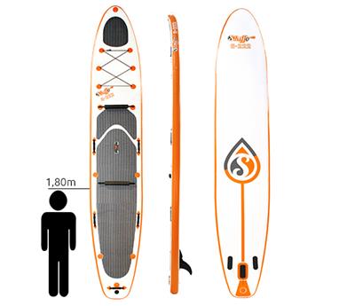 Skiffo S-222 - Stand Up Paddle Gonflable duo Destockage