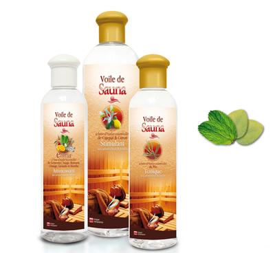 Camylle Voile de Sauna Eucalyptus/Menthe