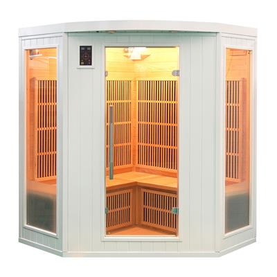 Sauna Infrarouge SOLEIL BLANC - 3/4 Places 