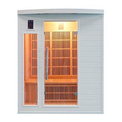 Sauna Infrarouge SOLEIL BLANC - 3 Places 