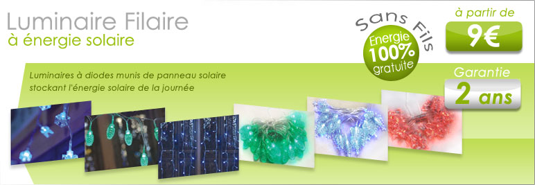 Luminaires Solaire Guirlande