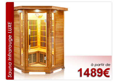 Sauna Infrarouge Luxe