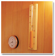 Sauna Vapeur Thermometre