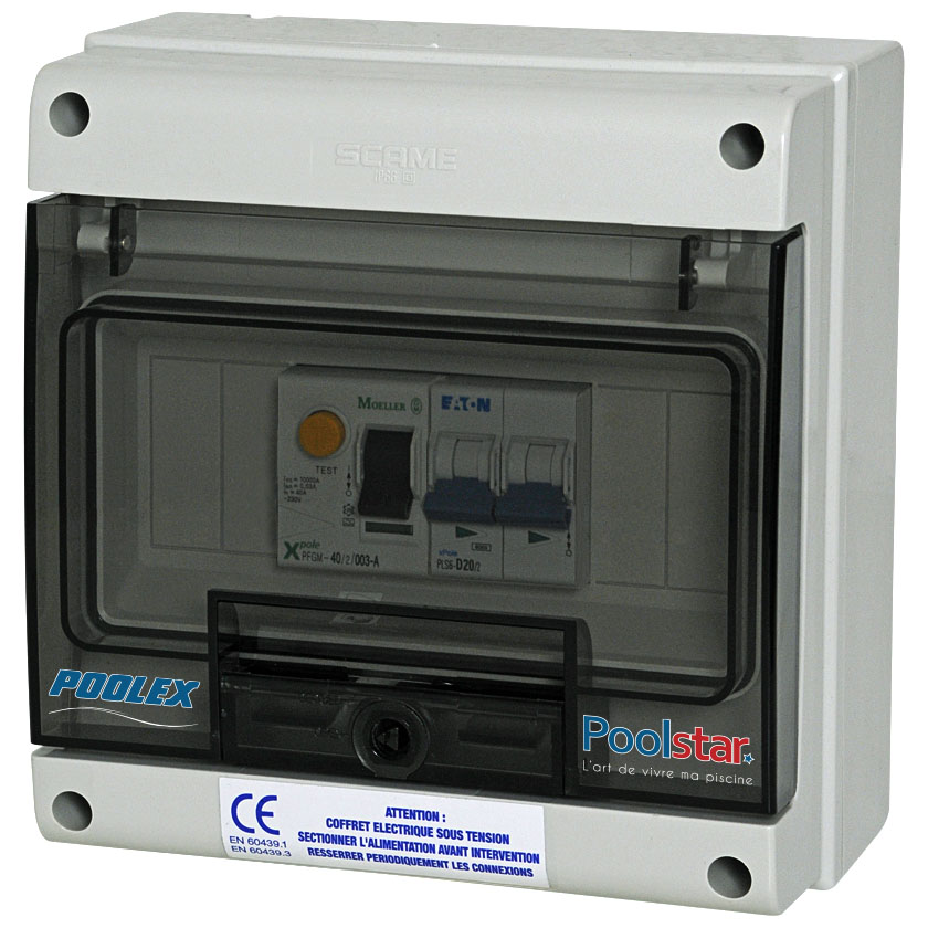 Poolex Coffret électrique pour PAC Monophasé 32A