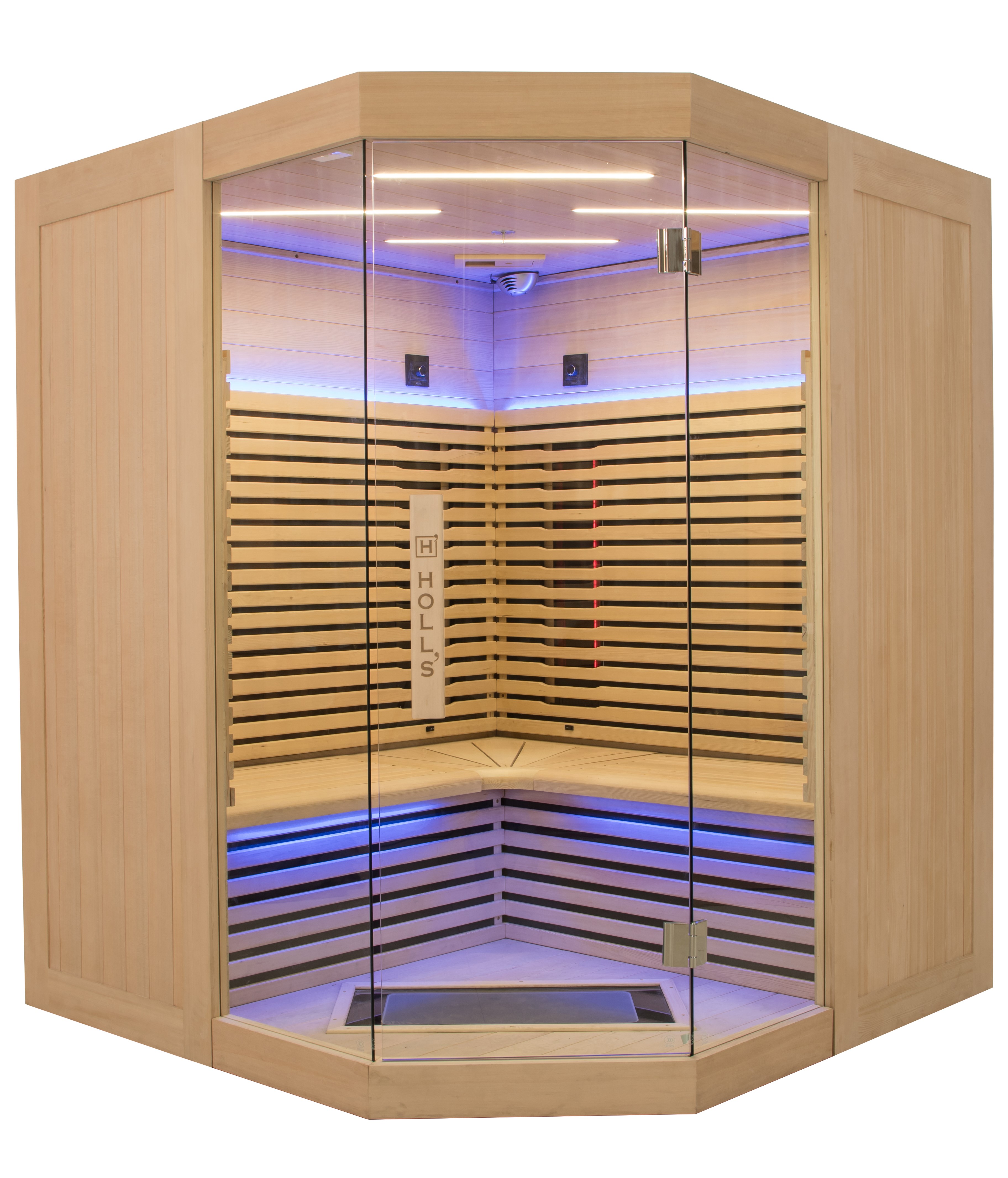 Sauna Infrarouge 3/4 places d'angle Reconditionné Triple Care