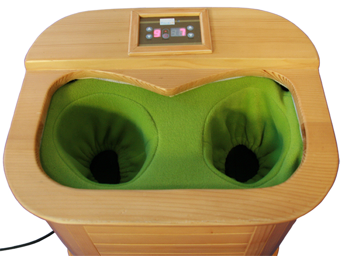 sauna infrarouge portable pour les pieds