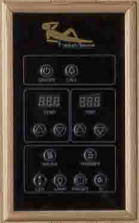 panneau de contrôle à commande digital sauna harmony