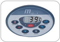 panneau de contrôle spa gonflable mspa