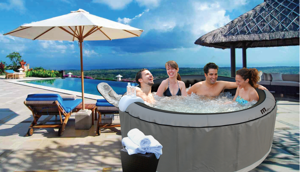 Piscinex Spa Gonflable Spa Gonflable Castello 6 adultes