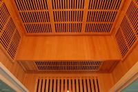 Sauna infrarouge Soleil Blanc 3 places intérieur