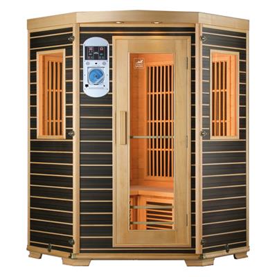 Sauna Infrarouge STAR 2C - 2/3 Places Angulaire