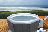 Spa en dure gris souris Tuscany 4 places