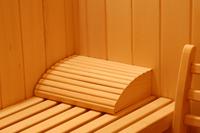 repose tête pour sauna en bois