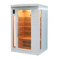 Sauna infrarouge Soleil Blanc 2 place France-Sauna