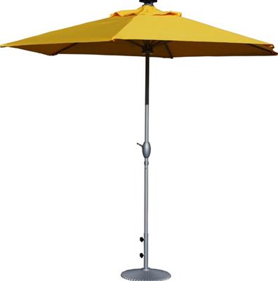 Parasol Luminaire Solaire Luciole Jaune