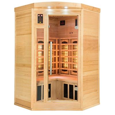 Sauna Infrarouge APOLLON Quartz - 2 Places d'angle reconditionné