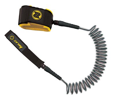 Leash - Attache cheville Zray 8mm coiled - 10'/3m pour Stand Up Paddle