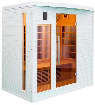 Sauna Infrarouge SOLEIL BLANC - 4 Places 