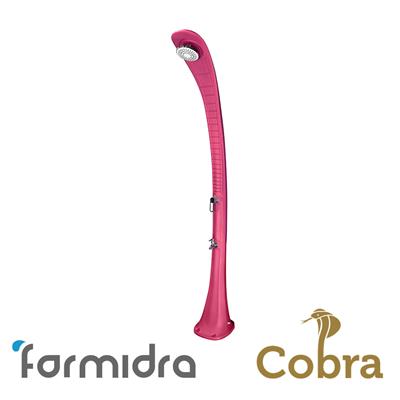 Douche Solaire Cobra Rose 32L avec rince pieds - reconditionné - 2019