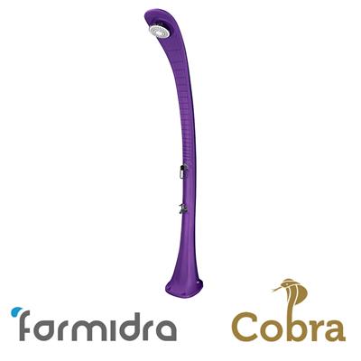 Douche Solaire Cobra Violet 32L avec rince pieds - Reconditionnée neuve - 2019