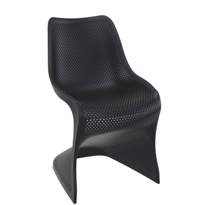 Chaises ORLANDO gris argenté lot de 4