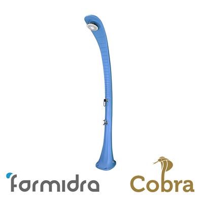 Douche Solaire Cobra Bleu 32L avec rince pieds - reconditionné