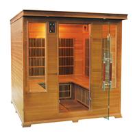 Sauna infrarouge Luxe 4S Club 4 à 5 places France-Sauna